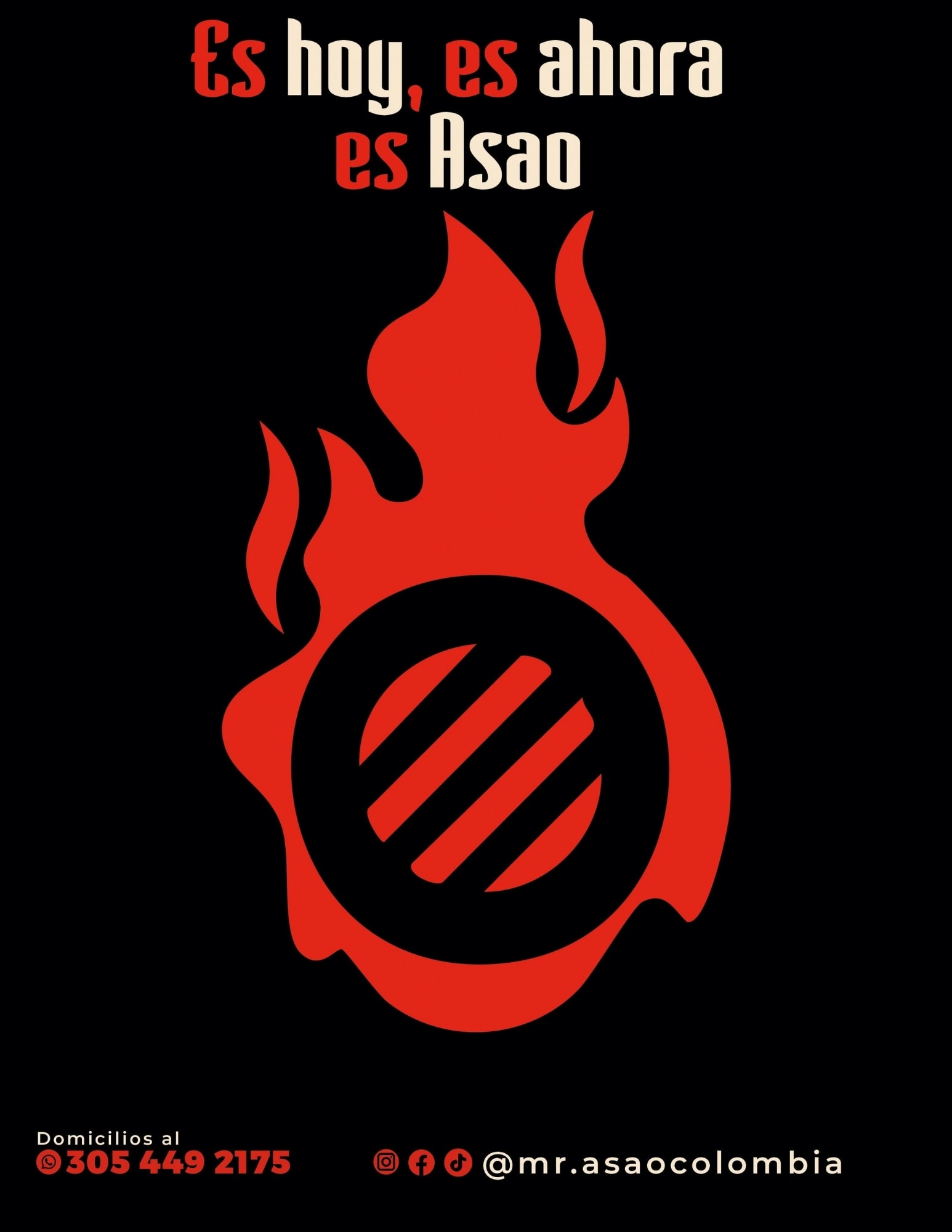 Menú Mr.asao — cierre